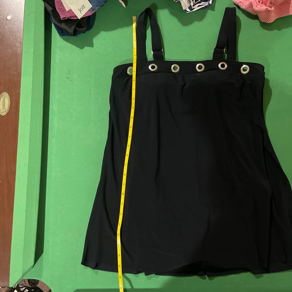 Magicsuit Black One Piece Swimsuit Silver Grommets US 10 - Picture 15 of 15